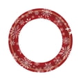 thumbnail image 3 of Meitianfacai Christmas Decorations Clearance 20pcs Snowflakes Red Christmas New Year Theme Party Tableware Set Disposable Decorative Tableware Paper Set, 3 of 4