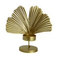 thumbnail image 1 of GUOOL Decoration Leaf Candlestick Wrought Iron Candle Holder Leaf Model Crafts Living Golden C, 1 of 9