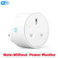 thumbnail image 1 of Tuya Smart Plug WiFi &BT Socket UK 16A with Power Monitor Voice Control Timing Smart Life Control Works with Alexa Google Home, 1 of 5