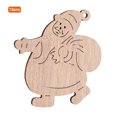 thumbnail image 1 of DIY Crafts, Wooden Mini Ornament, Decorative For Christmas Party C, 1 of 8