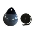 thumbnail image 4 of Almencla Boat Buoy Ball Multipurpose Round Anchor Buoy for Docking Marking Small Boat Black Rope, 4 of 8