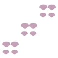 thumbnail image 4 of mmirethe Semelles Intérieures Souples pour Talons Hauts Bâton de Réparation de Talon de Soutien Rose 3Set, 4 of 6