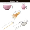 thumbnail image 3 of Classic Kitchen Accessories, Matcha Tea Set with Whisk Ceramic Bowl Holder Matcha Making Kit for Traditional Japanese Tea Ideal Matcha Set for Beginners And, 3 of 5