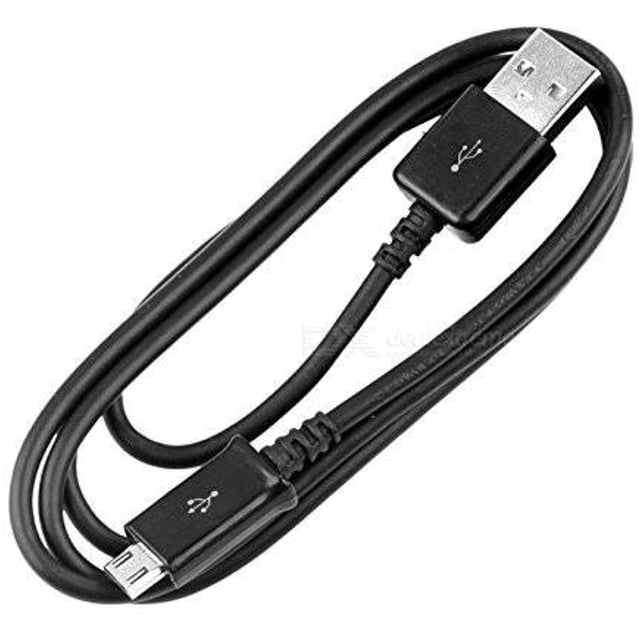 ReadyWired USB Power Charger Cable Cord for Sony Playstation 4 PS4 Dualshock Controller, featuring a black USB to micro-USB design. Ideal for charging and syncing PS4 controllers.