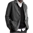 thumbnail image 1 of DecSea Men's Lightweight French Terry Full-Zip Mock Neck Sweatshirt, 1 of 6
