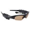 thumbnail image 4 of Sunglasses Headphone,  5.0 Bone Conduction Sunglasses, For Travel, Drive, Outdoor, All Face Shapes, Dark Brown, 4 of 8