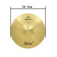 thumbnail image 2 of Amdohai 10" Brass Alloy Crash Ride Hi-Hat Cymbal for Drum, 2 of 5