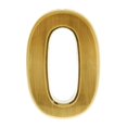thumbnail image 2 of Golden Brushed Mount House Digits Plaque Door Number 0-9 Label Tag , Number, 2 of 8
