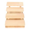 thumbnail image 2 of Lunettes Cadre Support Log Matériel Affichage de Stockage Fonction Multiples Hauteurs Rustique de Style Verre en Bois Titulaire, 2 of 8