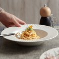 thumbnail image 4 of Light Luxury Exquisite Breakfast Plate Ceramic Household Western Salad Plate Hotel Personalized Large Tableware, 4 of 6