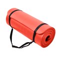 thumbnail image 1 of BalanceFrom GoCloud Tapis de Yoga Extra Épais 71x24 Pouces Mousse Haute Densité 1-Inch, Rouge, 1 of 10