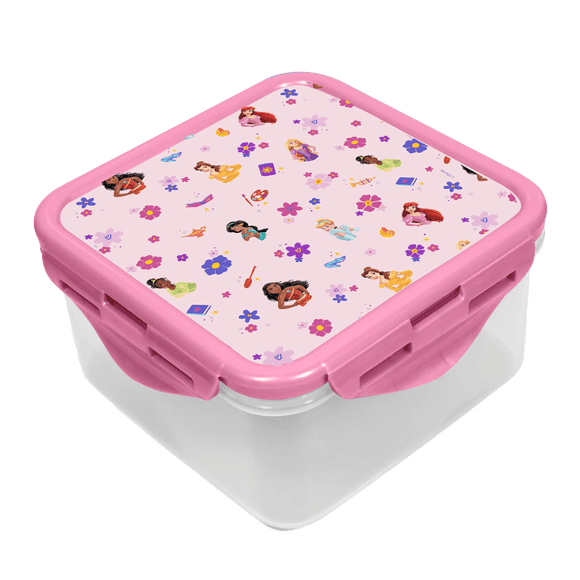Disney Princess  Lunch Box, 730 ml - Portable and Versatile Food Container