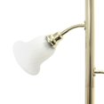 thumbnail image 2 of Elegant Designs 3 Light Floor Lamp with Scalloped Glass Shades, 2 of 8