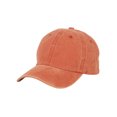 thumbnail image 1 of Top Headwear Casquette Papa Non Structurée Ajustable avec Boucle - Orange, 1 of 2