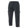 thumbnail image 2 of Mens Loose Cargo Pants Cual Drawstring Eltic Waist Wide Leg Athletic Sweatpants Outdoor Trousers, 2 of 4