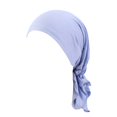 thumbnail image 1 of Fashion Women Reversible Adjustable Beading Braid Hat Muslim Ruffle Cancer Wrap Cap Sleep Caps Satin Lined Hair Bonnets, 1 of 4