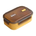thumbnail image 1 of Dvkptbk Lunch Box Stainless Steel Insulated Lunch Box for Office Workers Large Capacity Lunch Box Student Compartment Lunch Tray Camping Essentials, 1 of 2