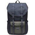 thumbnail image 1 of KAUKKO Laptop Outdoor Backpack, Traveling Rucksack Fits 15.6 Inch Laptop(5-5-Blackgreen), 1 of 5