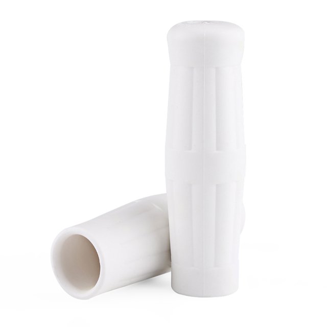 Motorcycle Hand Grips, Classic Bottle Design Handlebars Soft Non Slip Rubber Universal Motorcycle Bike Grips for 7/8 Inch Left Handlebar, 1 Inch Right Handlebar