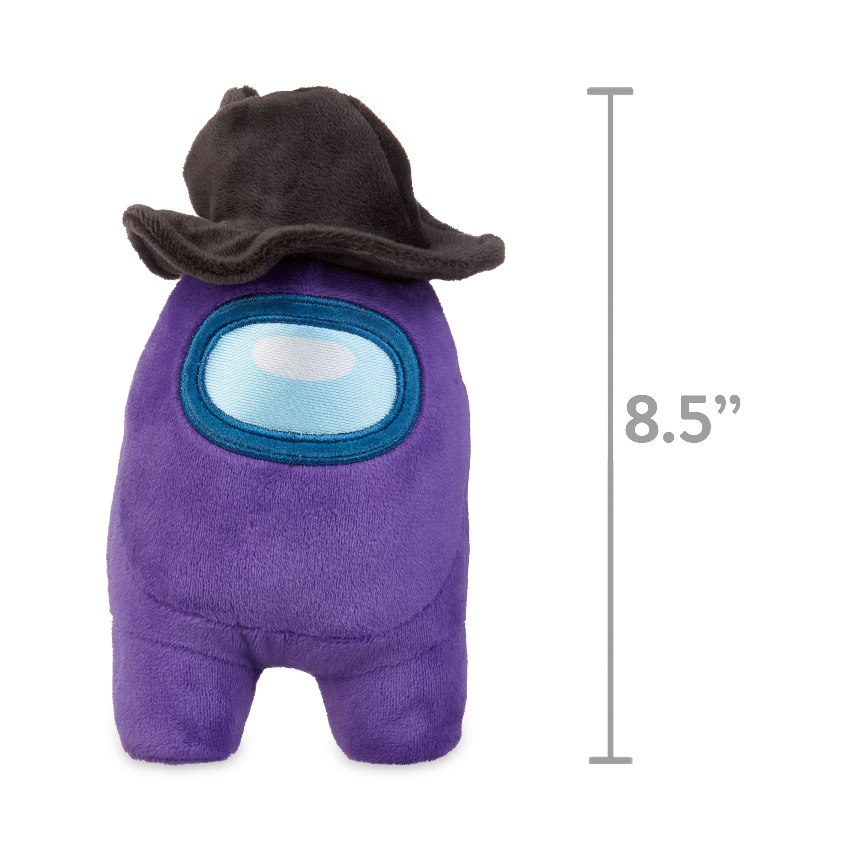 Peluches d’Halloween de 8 po Among Us – avec chapeau de sorcière