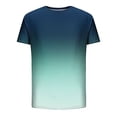 thumbnail image 4 of cllios T-Shirts Graphiques pour Hommes Grande Taille Décontractés Teinture sur Nœuds Dégradé Imprimé Manches Courtes Chemises Coupe Régulière Col Rond Décontracté Chandails d'Entraînement Gym T-Shirt Muscle Hauts, 4 of 5