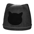 thumbnail image 3 of DOLITY Cat Bed Cave Removable Cat Cave Bed Cozy Four Seasons Available Hideout Deep gray, 3 of 9