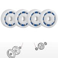 thumbnail image 2 of LEFU pour Nettoyeur de Piscine Polaris, Ensemble de Roulements de Roue de Remplacement, Lot de 4, Compatible avec pour 360 380 3900 Sport TR35P TR36P VTT Modèles 9-100-1108 91001108 Rotation Fluide, 2 of 4