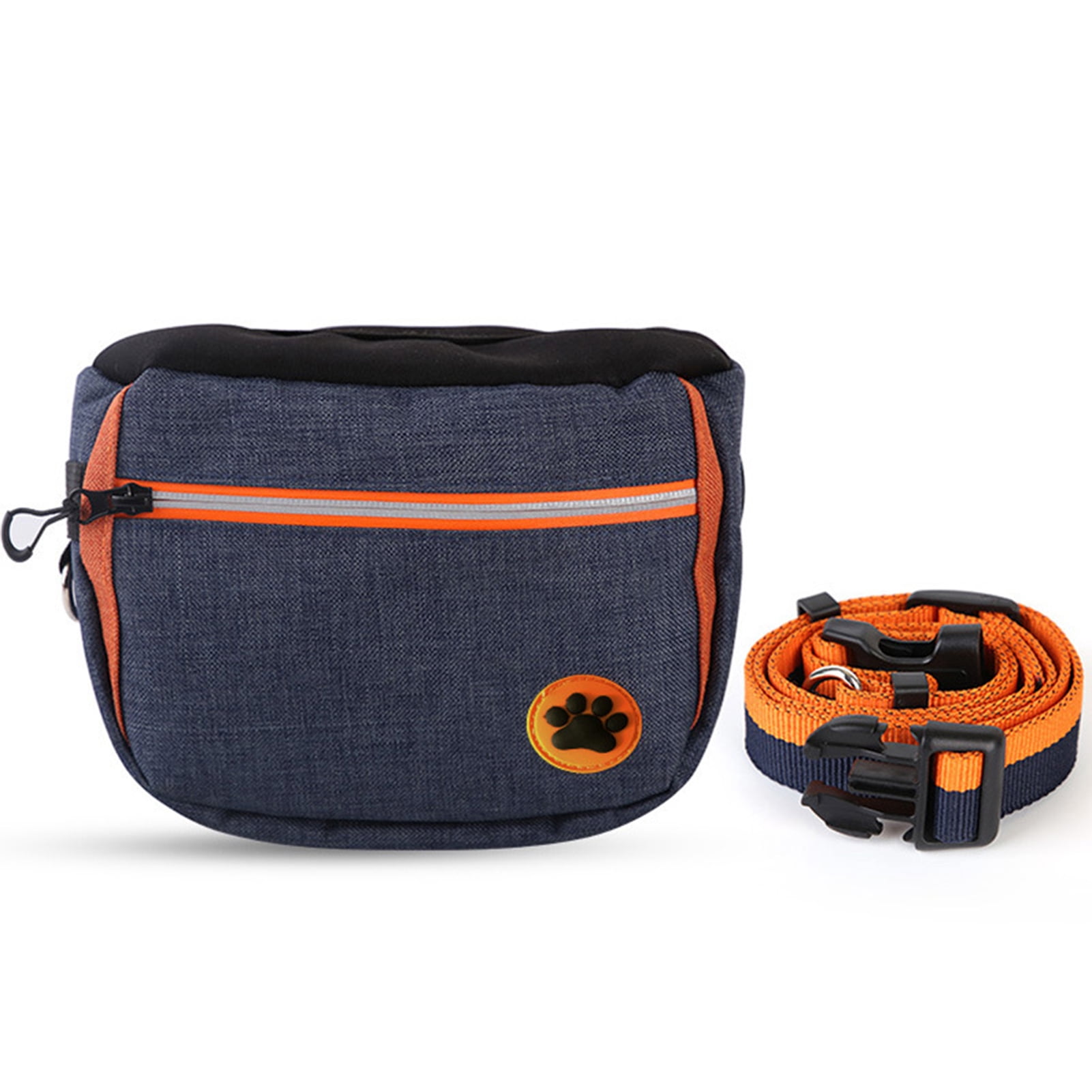 Labymos Large Capacity Dog Snack Bag Dog Treat Pouch Dog Training Pouch Bag with Adjustable