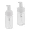 thumbnail image 1 of 2x Bouteille de Mousse Rechargeable Distributeur de Liquide Pompe Moussante 100ml Transparent, 1 of 7