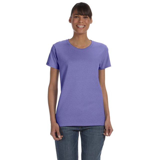 Gildan G500L T-Shirt en Coton Épais pour Femmes