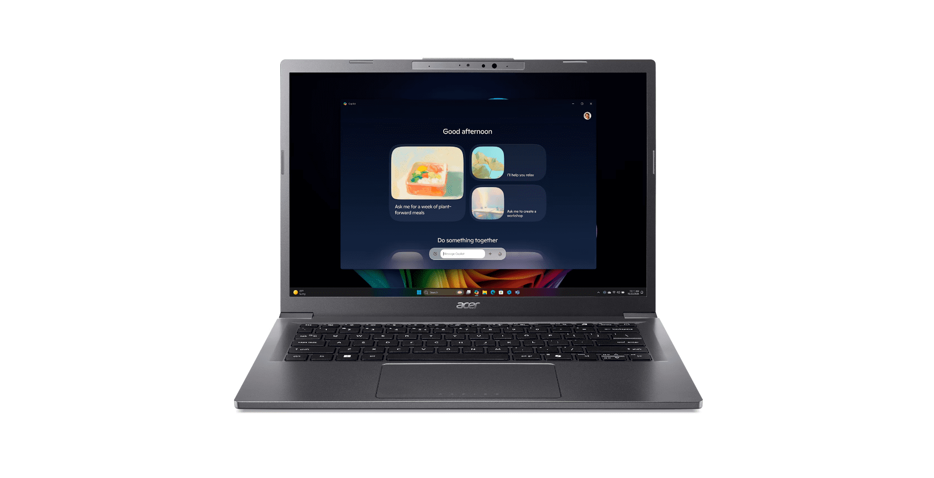 Acer AI Copilot+ 14" Laptop IPS Touchscreen| Intel Core Ultra 5| 16G DDR5x| 1TB PCIe SSD| Intel ARC 130V GPU| W11 - Excellent Recertified with 1 Year Acer Manufacturer Warranty
