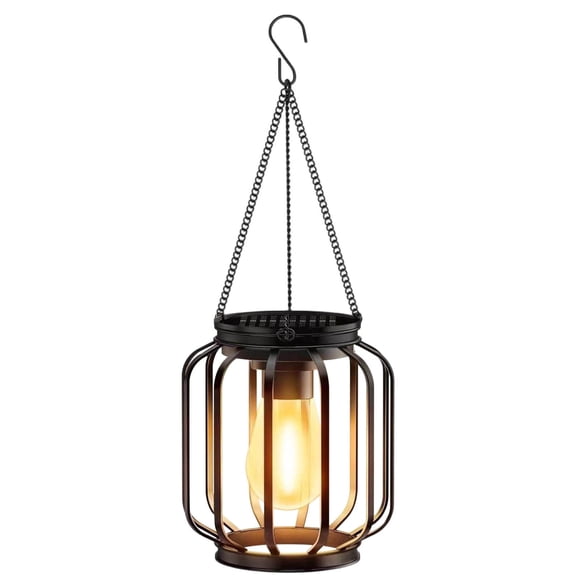 Hanging Solar Lanterns,Solar Lights Outdoor Waterpoof,Hanging Solar Lanterns Outdoor Waterproof,Solar Chandelier Outdoor Idea for Yard Garden Pathway Gazebo Pergola Porch Decor,Solar Lantern Lights