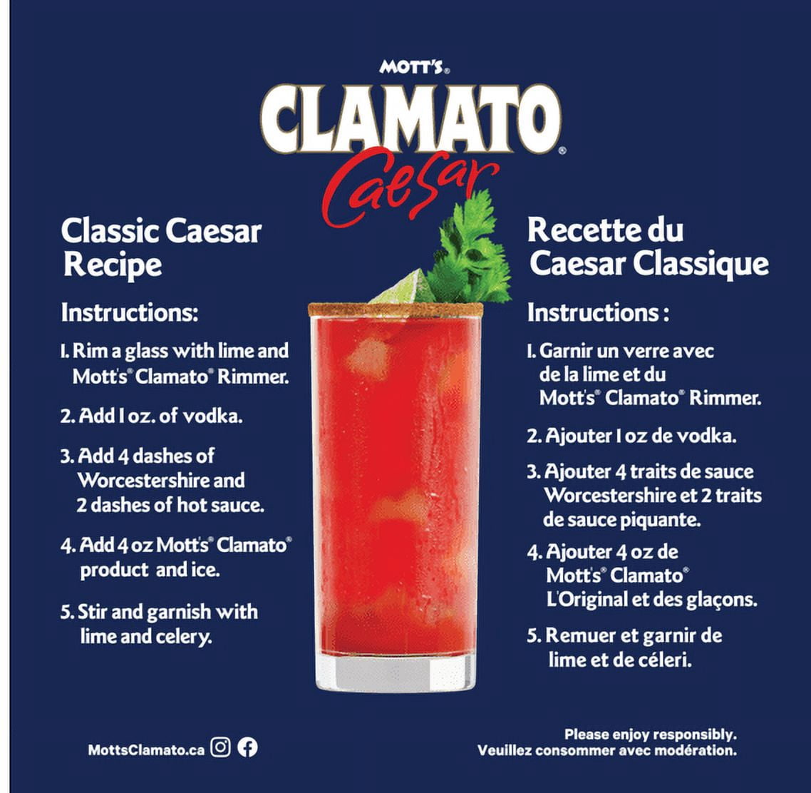 Clamato L'Original 6pk Cans
