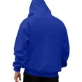 thumbnail image 4 of Durtebeua Men's Loose Fit Midweight Full-Zip Sweatshirt Blue,2XL, 4 of 5