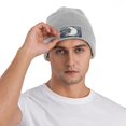 thumbnail image 4 of ZICANCN Bonnet Tricoté-Moon Boy Books Bonnet d'Hiver Doux Chaud Classique pour Hommes Femmes Nuages Lanterne Lecture Rêve, 4 of 6