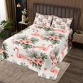 thumbnail image 2 of Erosebridal Pink Bow Tie Coverlet Set Queen, Initial R Letter Bedding Set, Kawaii Catoon Decor, 3pcs, 2 of 5