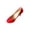 Red High Heels Shoes for Women, variant on hopeusnice High Heels Shoes for Women Trendy Non-slip PU Materials Summer and Fall Shoes Tapered High heel Soft Pumps Shoes Breathable Women's High Heels Shoes Round toe Dress Shoes White 40