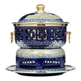 thumbnail image 2 of Elodie Shabu Hot Pot Chinese Hot Pot Old Beijing Hot Pot Portable Cooking Pot Practical B, 2 of 8