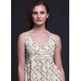 thumbnail image 4 of Bimba Robe Longue Chic Imprimée Teinture sur Nœuds pour Femme, Style Bohème, Maxi d'Été, Tenue de Plage - Très Petit, 4 of 6
