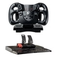 thumbnail image 1 of Flashfire Monza Racing Steering Wheel and Pedals for PC, PS3, PS4, Xbox 360, XBOX ONE, XBOX Series X/S and Nintendo Switch, Black, 1 of 13