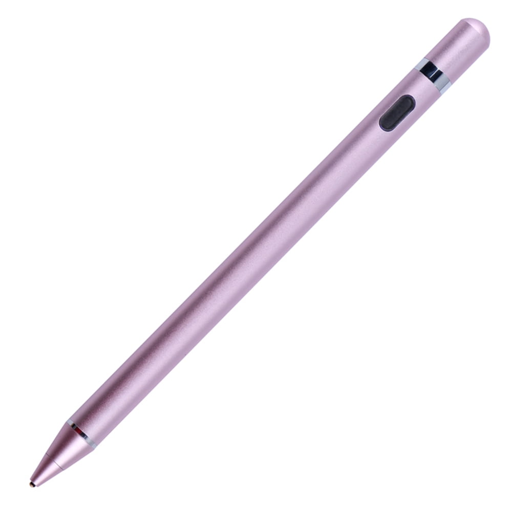 Amdohai Universal Stylus Pen Elastic Pure Copper Tip Auto Power Off Compatible with iOS/Android/Windows Capacitive Touchscreens, Rose Gold