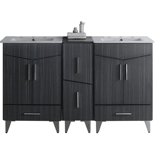 American Imaginations 61.5-in. W Vanity Set AI-18169