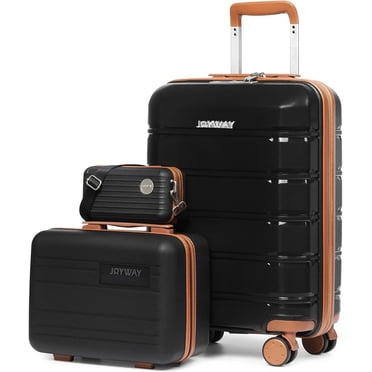 Joyway Ensemble de 3 Valises Cabine 20 Pouces à Coque Rigide avec Roues Pivotantes et Cadenas TSA Valise de Voyage Légère Unisexe