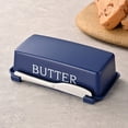 thumbnail image 2 of Classic Kitchen Accessories, Butter Dish with Lid for Countertop Butter Crock with Stainless Multipurpose Butter Butter Container Kitchen for Wife Mother, 2 of 6