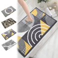 thumbnail image 1 of Xihbxyly Rug Area Rug Living Room Bedroom Rug Bathroom Floor Mat Microfiber Inkjet Printing Bathroom Absorbent Foot Mat Bedroom Door Mat Non Slip Mat Flocked Carpet Geometric Pattern, 1 of 8