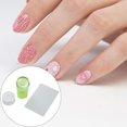 thumbnail image 3 of HILABEE Transparent Nail Stamper Scraper Set Nail Stamping Tool No Misplacement Nail Art Green, 3 of 8