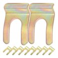 thumbnail image 1 of KAKOWELY car wire clips 20pcs Automobile Oil Pipe Clamp Hose Clips U-Shaped Car Wire Clips Brake Line Retainer Automotive Gear Line Hand Brake Cable Fixing Hose Fasteners Clamp For Car, 1 of 5