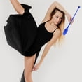 thumbnail image 4 of icolorfuled 2pcs Colorful Gymnastic Sticks for Gym Artistic Resin Calisthenics Poles, 4 of 7