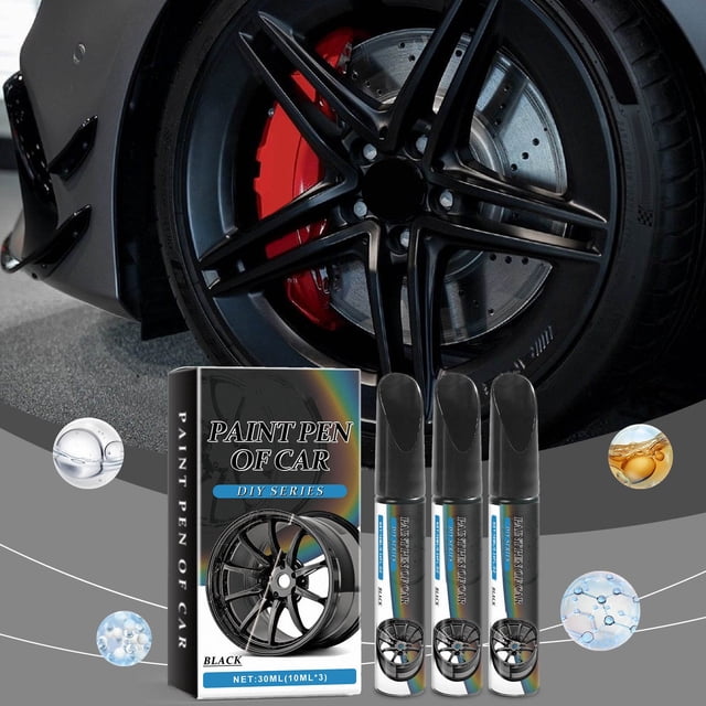 Jusqu'à 60 % de Rabais Hoilday! Peinture de Remise à Neuf pour Voiture Peinture de Jante de Voiture Accessoires de Voiture Peinture de Roue Peinture de Remise à Neuf pour Voiture Stylo de Retrait des Éraflures de Voiture Peinture de Réparation des Éraflures de Jante de Voiture Peinture de Voiture 30 ml