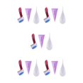thumbnail image 2 of maskred Shaver Shaping Tool for Smooth Pubic Hair and Skin Easy to Triangle 5Set, 2 of 6